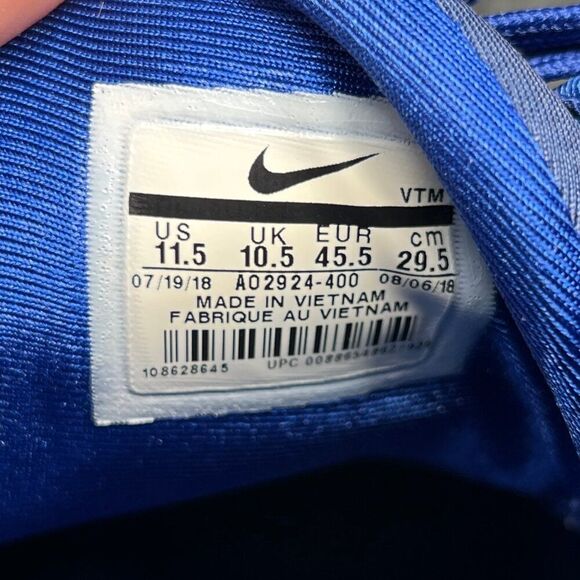 Nike Air Max 720 Shoes Men's Size 11.5 Sea Forest Blue Athletic Running Sneakers - Picture 12 of 12